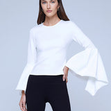Chase Ruffle Sleeve Top