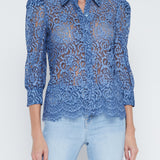 Andrea 3/4 Sleeves Lace Blouse