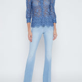 Andrea 3/4 Sleeves Lace Blouse
