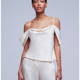 Ellington Draped Sleeves Cami Blouse