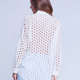 Lindy Eyelet Blouse