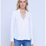 Kori Lace Trim Blouse