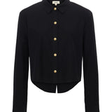 Cosette Cropped Hi Low Shirt