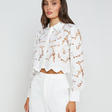 Seychelle Cropped Button Down
