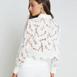 Seychelle Cropped Button Down