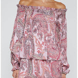 Ariela Off Shoulder Long Sleeves Blouse