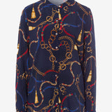 Val (449687) Chain Print Blouse