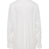 Flowy Band Collar Blouse VELVET-45-9104