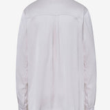 VIC Shiny Viscose-49-9184 Smooth Drape Blouse