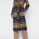 Olina Long Coat With Belt