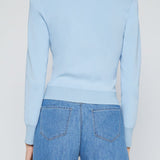Taya Cropped V-Neck Cardigan