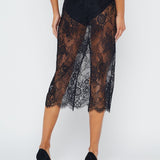 Makena Lace Pencil Skirt