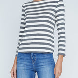 Lucille Boatneck Stripe Shirt