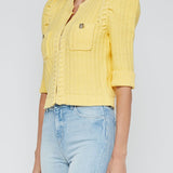 Delilah Crop Textrd Cardi