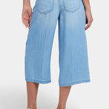 Amelia Wide Leg Denim Culotte
