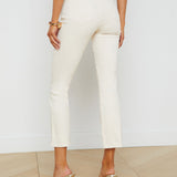 Tatti High-Rise Crop Micro Boot Pants