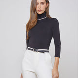 Aja Turtle Neck 3/4 Sleeve Top