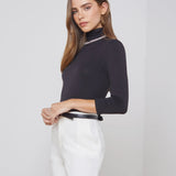Aja Turtle Neck 3/4 Sleeve Top