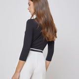 Aja Turtle Neck 3/4 Sleeve Top