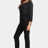 Sheri Slim Ankle Cheetah Cuff Pants