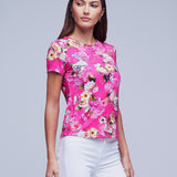 Ressi Short Sleeves Crew Neck Top