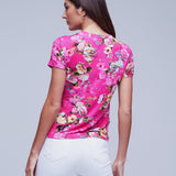Ressi Short Sleeves Crew Neck Top