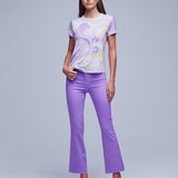 Ressi Short Sleeves Crew Neck Top