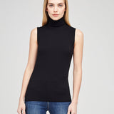 Ceci Sleeveless Turtle Neck Top