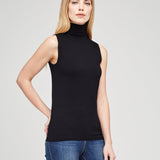 Ceci Sleeveless Turtle Neck Top