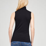 Ceci Sleeveless Turtle Neck Top