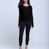 Faith Long Sleeve Henley Tee