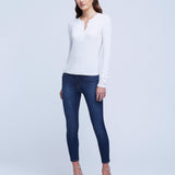 Faith Long Sleeve Henley Tee