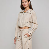 Bronwyn Crop Windbreaker