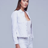 Janelle Slim Raw Jacket Love