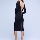Aries Back Zipper Dress
