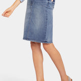 High-Rise Skirt with Hollywood Waist Band