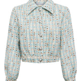 Bridges Crop Long Sleeve Jacket