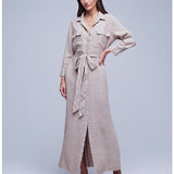 Cameron Long Shirt Dress