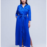 Cameron Long Shirt Dress