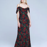 Kenna Cowlneck Coldshoulder Dress