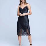 Jodie V-neck Dress with Lace