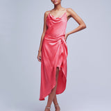 Rose Sarong Skirt Dress