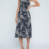 Vivian Dress with Self Belt