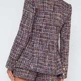 Chamberlain Purple Tweed Blazer