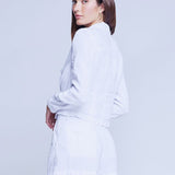 Wayne Crop Double Breasted Jacket