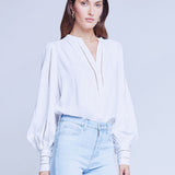 Kiera Ladder Trim Blouse