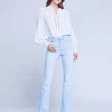Kiera Ladder Trim Blouse