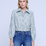 Bridges Crop Long Sleeve Jacket