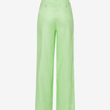 Maine 292 Stretch Linen Wide Leg Pleated Trousers (72-2258)