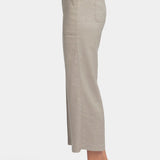 Wide Leg Cropped Cargo Pants